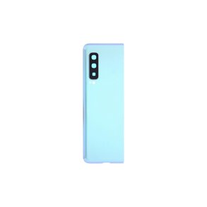 Samsung Galaxy Fold 5G F907B bagcover Silver med linse OEM