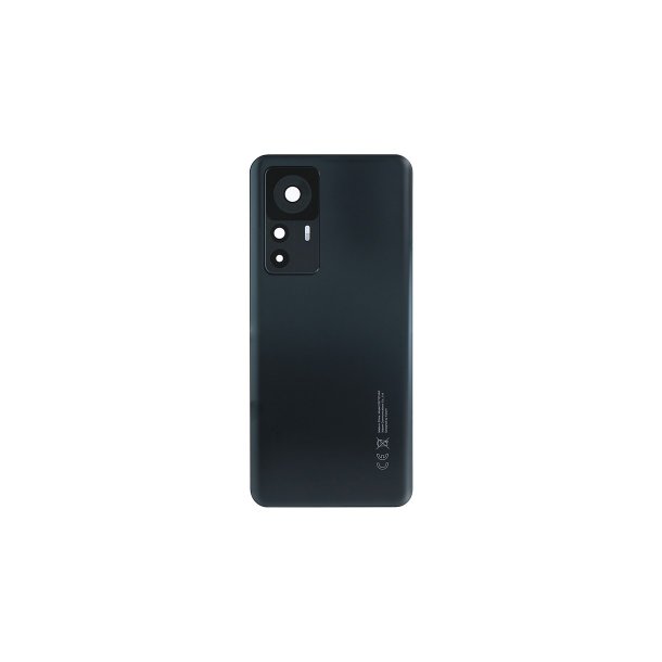 Xiaomi 12T 5G bagcover Black med linse OEM