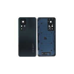 Xiaomi 12T 5G bagcover Black med linse OEM