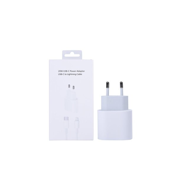 Apple 20W oplader USB-C/ Lightning Hvid Retail Box