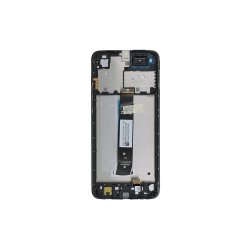 Xiaomi Redmi A2 / Xiaomi Redmi A2 Plus Sk�rm med ramme Sort Display og Digitizer