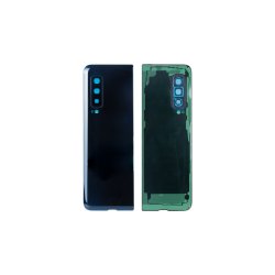 Samsung Galaxy Fold F900F bagcover Blue med linse OEM