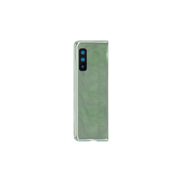 Samsung Galaxy Fold F900F bagcover Green med linse OEM