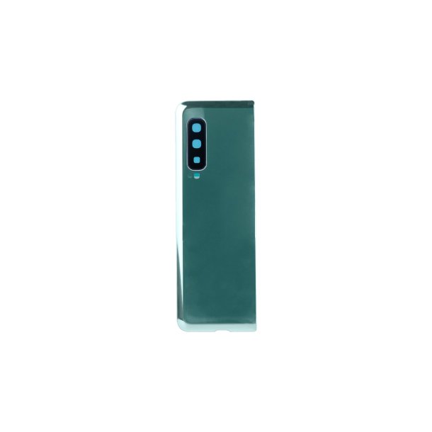 Samsung Galaxy Fold F900F bagcover Silver med linse OEM