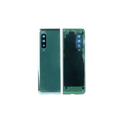 Samsung Galaxy Fold F900F bagcover Silver med linse OEM
