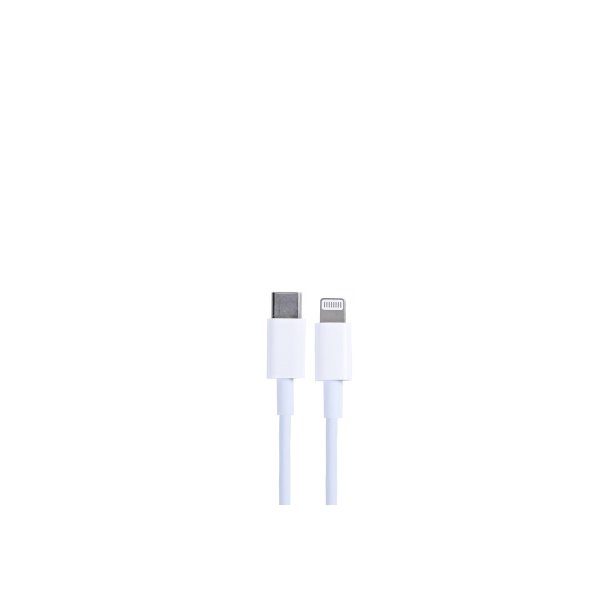 USB-C til Lightning Ladekabel 2m Hvid Apple-Kompatibel