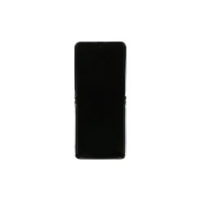 Samsung Galaxy Z Flip (5G) F707B Sk�rm med ramme Gr� 5G Display og Digitizer Service Pack