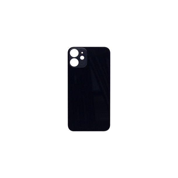 iPhone 12 Mini bagcover Black Kompatibel