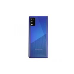 Samsung Galaxy A41 A415F bagcover Blue med linse OEM