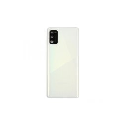 Samsung Galaxy A41 A415F bagcover White med linse OEM