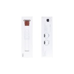 Apple Watch rem alligator grain M�rk brun/ Brun silikone/ l�der 42mm