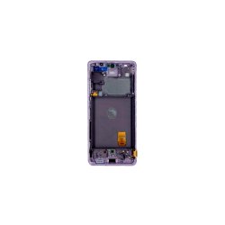 Samsung Galaxy S20 FE 5G G781B / Samsung Galaxy S20 FE G780F Sk�rm med ramme Lavender 5G Display og Digitizer Service Pack