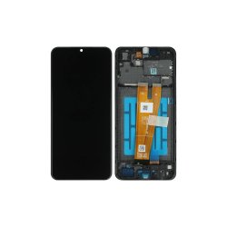 Samsung Galaxy A04 A045F Sk�rm med ramme Display og Digitizer Service Pack
