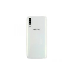 Samsung Galaxy A50 A505F bagcover White med linse OEM