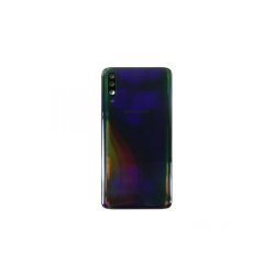 Samsung Galaxy A70 A705F bagcover Black med linse OEM