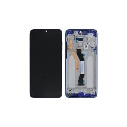 Xiaomi Redmi Note 8 Pro Sk�rm med ramme Bl� Display og Digitizer