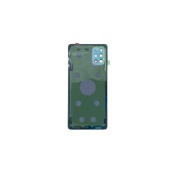 Samsung Galaxy A71 A715F bagcover Blue med linse OEM