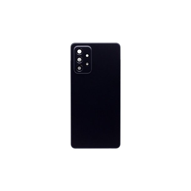 Samsung Galaxy A72 A725F bagcover Black med linse OEM
