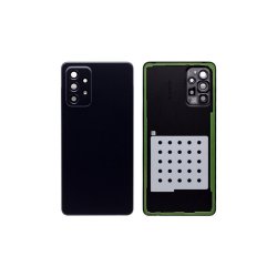 Samsung Galaxy A72 A725F bagcover Black med linse OEM