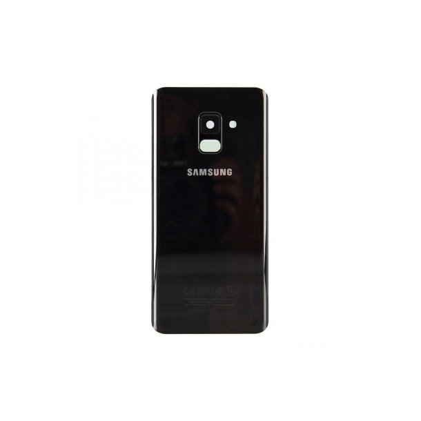 Samsung Galaxy A8 A530F (2018) bagcover Black med linse OEM