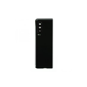 Samsung Galaxy Fold 5G F907B bagcover Black med linse OEM