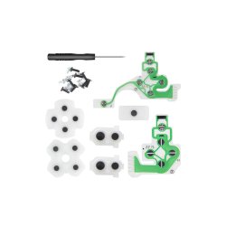 Sony Playstation 4 kompatibel Controller Button Rubber Set (JDM-030) Black OEM