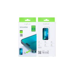 Rixus Sk�rmbeskyttelse til iPhone 12 Mini H�rdet Glas Clear HD Full Cover Curved Edge 10-pack