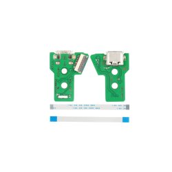 Sony Playstation 4 kompatibel Controller Charger Connector (JDS-055, JDS-050) Green OEM
