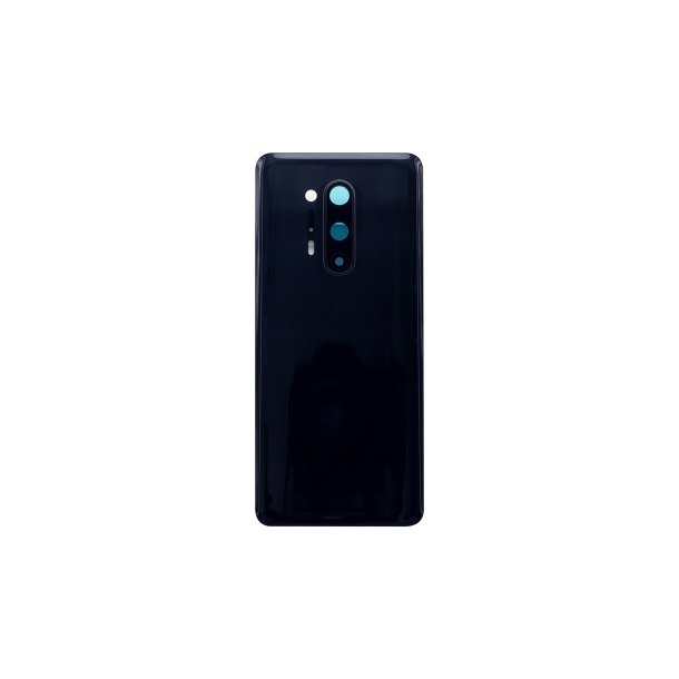 OnePlus 8 Pro bagcover Black med linse OEM