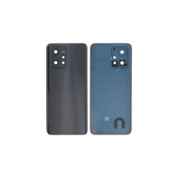 Realme 9 Pro+ bagcover Midnight Black med linse OEM