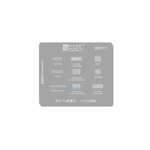 Apple kompatibel stencil til iPhone 11 To 13 Series