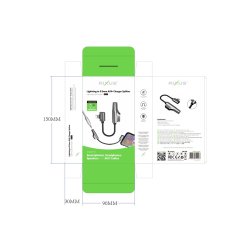 Rixus 3.5mm Audio output port adapter