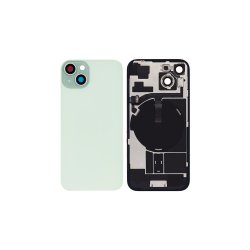iPhone 15 bagcover Green uden NFC Kompatibel