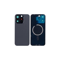 iPhone 15 Pro bagcover Black uden NFC Kompatibel