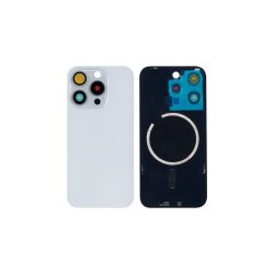 iPhone 15 Pro bagcover White uden NFC Kompatibel