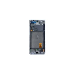 Samsung Galaxy S20 FE 5G G781B / Samsung Galaxy S20 FE G780F Sk�rm med ramme Hvid 5G Display og Digitizer Service Pack