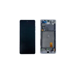 Samsung Galaxy S20 FE 5G G781B / Samsung Galaxy S20 FE G780F Sk�rm med ramme Hvid 5G Display og Digitizer Service Pack