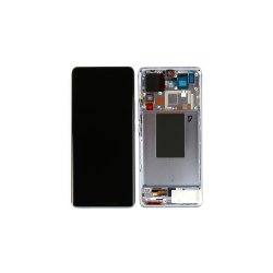 Xiaomi 12 Pro Sk�rm med ramme Bl� Display og Digitizer Service Pack