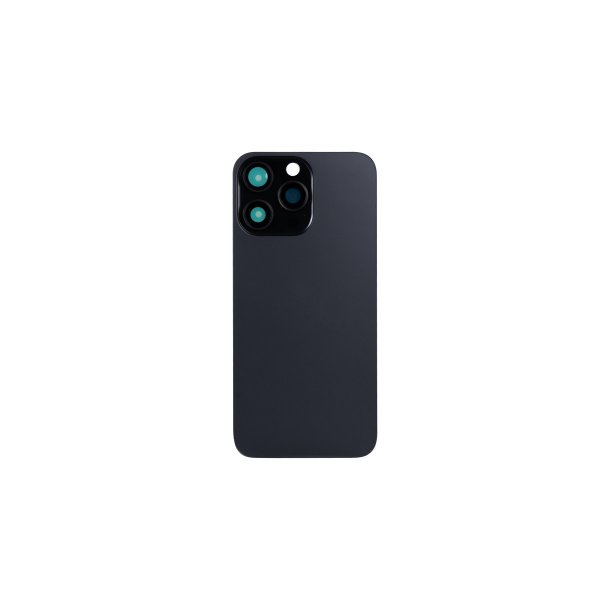 iPhone 15 Pro Max bagcover Black uden NFC Kompatibel