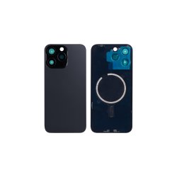 iPhone 15 Pro Max bagcover Black uden NFC Kompatibel