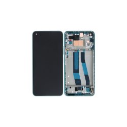 Xiaomi Mi 11 Lite 5G Sk�rm med ramme Bl� 5G Display og Digitizer