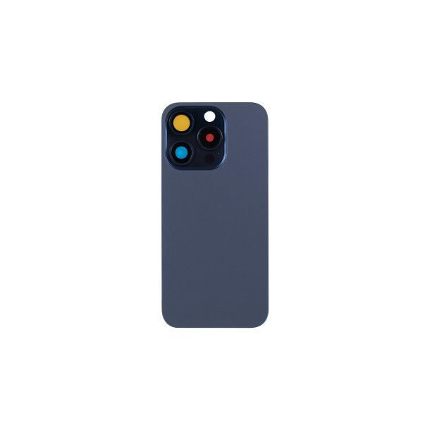 iPhone 15 Pro Max bagcover Blue uden NFC Kompatibel