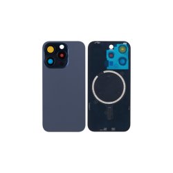 iPhone 15 Pro Max bagcover Blue uden NFC Kompatibel