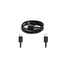 USB-C til USB-C kabel 100cm Sort Retail Box