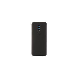 Bagcover til OnePlus 6T med Kameralinse Midnight Black OEM
