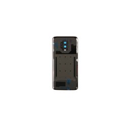 Bagcover til OnePlus 6T med Kameralinse Midnight Black OEM