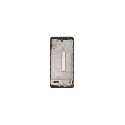 Samsung Galaxy M53 5G M536B Sk�rm med ramme Sort Display og Digitizer Service Pack