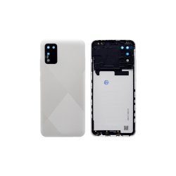 Samsung Galaxy A02s A025F bagcover White med linse OEM