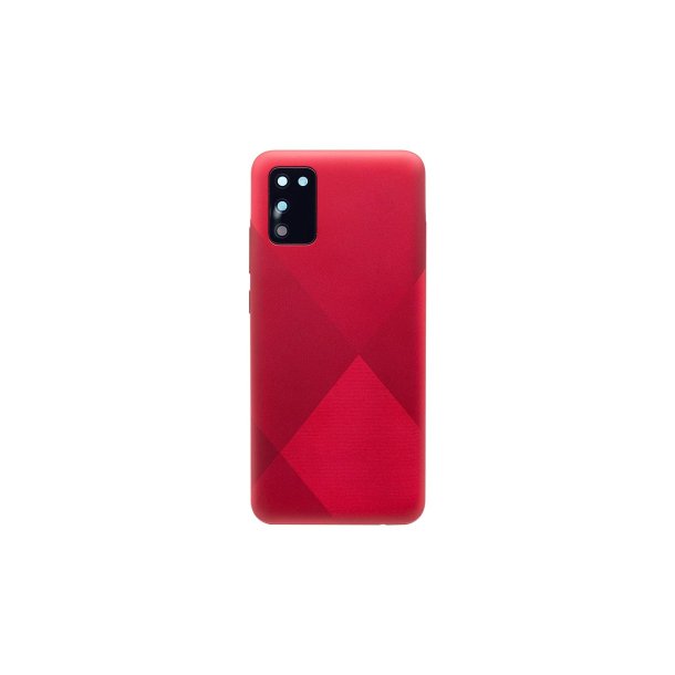 Samsung Galaxy A02s A025F bagcover Red med linse OEM