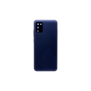 Samsung Galaxy A02s A025F bagcover Blue med linse OEM